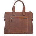 Saccoo kožená brašna na notebook 15,6