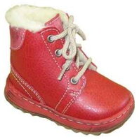  dětské zimní boty Pegres 1700 - červená