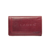 Lagen dámská kožená peněženka HT-31 | Červená