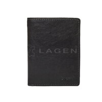 Lagen 2001/T pánská kožená peněženka | Černá