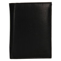Lagen V-105 pánská kožená peněženka | Černá