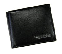 Pánská kožená peněženka 35-BS | Černá