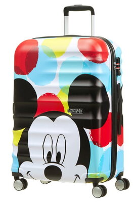 American Tourister Wavebreaker Disney spinner 67 Mickey cestovní kufr