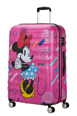 American Tourister Wavebreaker Disney spinner 77 Minnie Future Pop cestovní kufr
