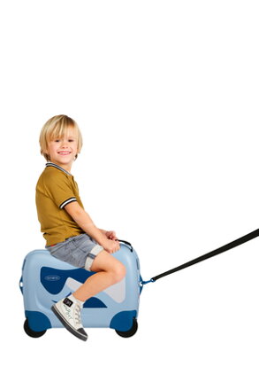 Samsonite Dream Rider pejsek P. dětský kufr a odrážedlo