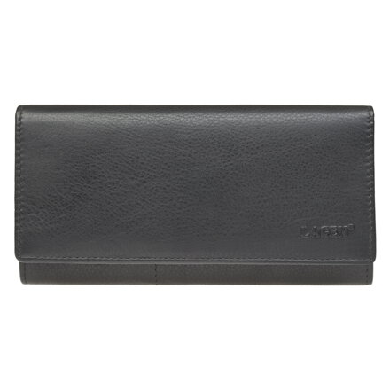 Lagen W-102L dámská kožená peněženka | Černá