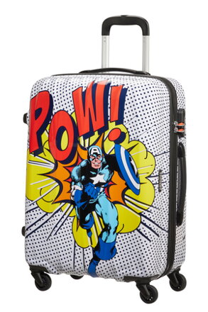 American Tourister Marvel Legends spinner 65 | Captain America Pop Art 9074