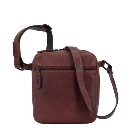 Hnědá | Saccoo Virgen kožená brašna