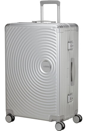American Tourister Soundbox Alu spinner 78 cestovní kufr