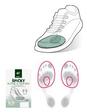 špičky se srdíčkem