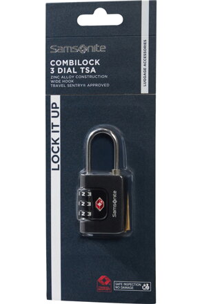 Samsonite visací kódový TSA zámek