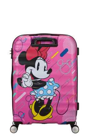 American Tourister Wavebreaker Disney spinner 67 Minnie Future Pop cestovní kufr