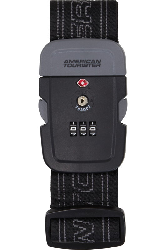 American Tourister zajišťovací popruh na zavazadlo s TSA zámkem