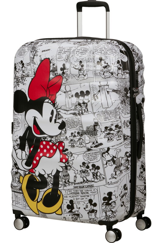 American Tourister Wavebreaker Disney FL spinner 77 Minnie comics cestovní kufr