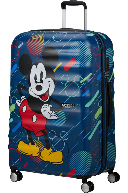 American Tourister Wavebreaker Disney FL spinner 77 Mickey Future Pop cestovní kufr