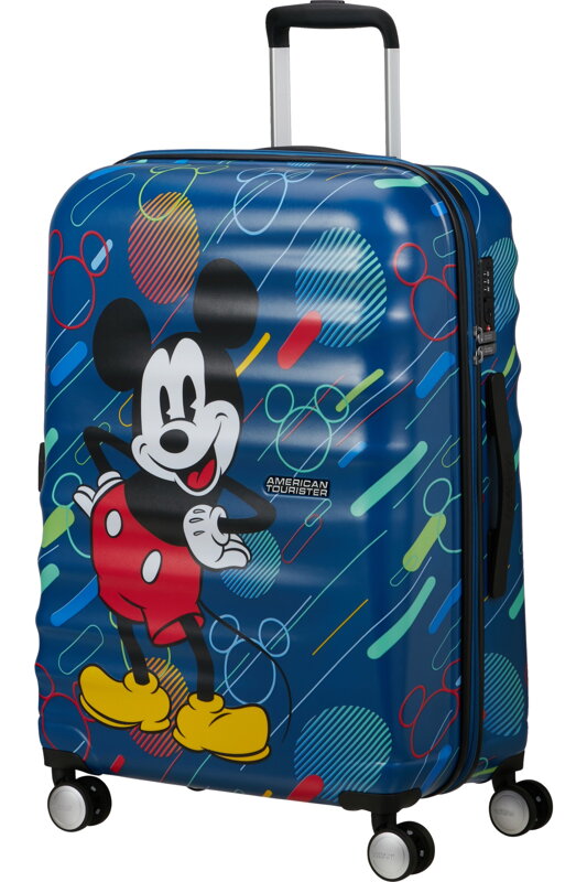 American Tourister Wavebreaker Disney FL spinner 67 Mickey Future Pop cestovní kufr