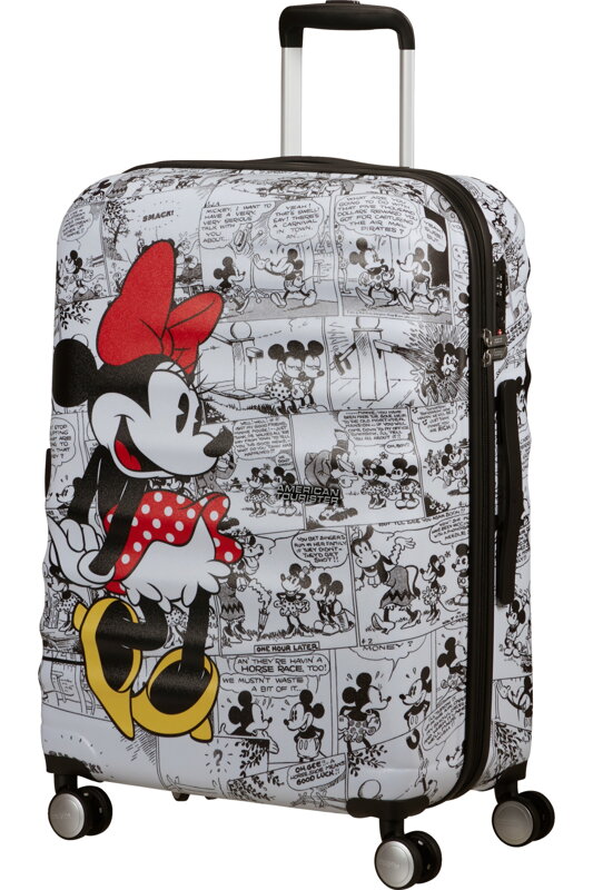 American Tourister Wavebreaker Disney FL spinner 67 Minnie comics cestovní kufr