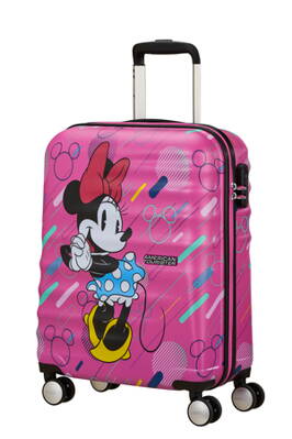 American Tourister Wavebreaker Disney spinner 55 Minnie Future Pop cestovní kufr