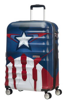 American Tourister Wavebreaker Marvel spinner 67 Captain America cestovní kufr