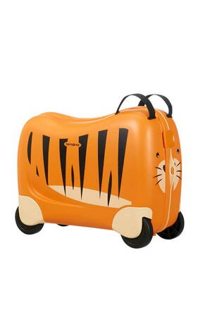 Samsonite Dream Rider tygr Toby dětský kufr a odrážedlo