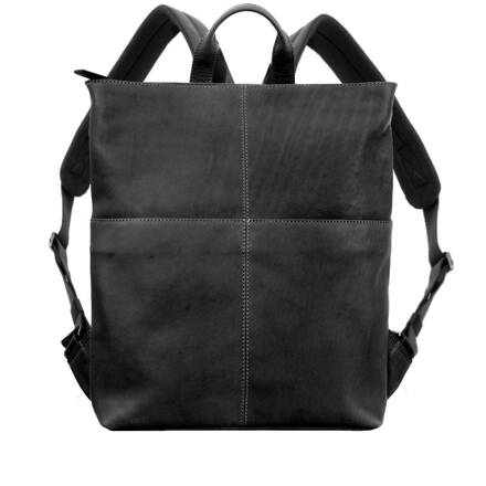 Saccoo Cambridge kožený batoh na notebook 15,6"