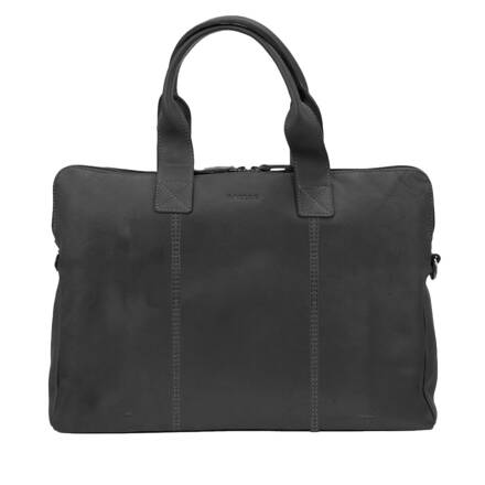 Saccoo kožená brašna na notebook 15,6"