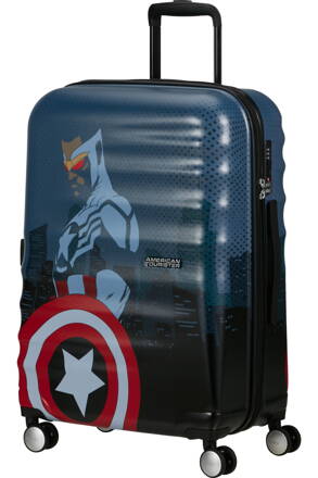 American Tourister Wavebreaker Marvel FL spinner 67 Captain America cestovní kufr
