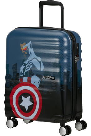 American Tourister Wavebreaker Marvel FL spinner 55 Captain America City cestovní kufr