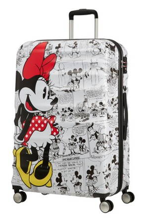 American Tourister Wavebreaker Disney spinner 77 Minnie comics cestovní kufr