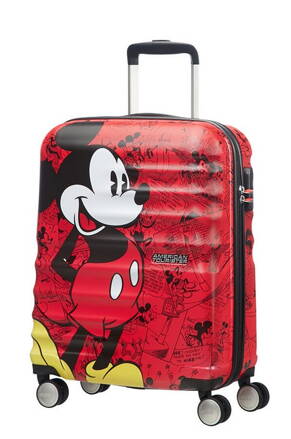 American Tourister Wavebreaker Disney spinner 55 Mickey comics cestovní kufr