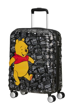 American Tourister Wavebreaker Disney spinner 55 Medvídek Pú cestovní kufr